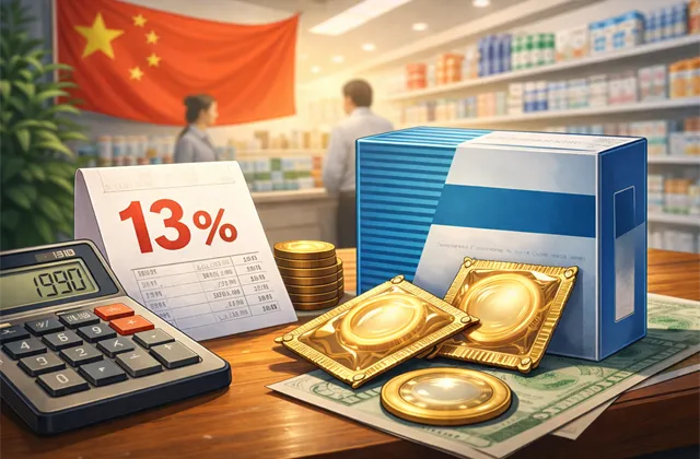 Čínská daň na kondomy - ilustrační foto