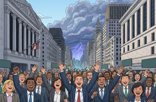 Nebe nad Wall Street bez mráčku? Ale ono by se něco našlo!