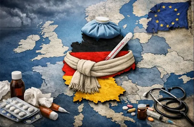 Kdepak lehčí chřipka: Německo jako nemocný muž Evropy zažívá rozpad ekonomického modelu