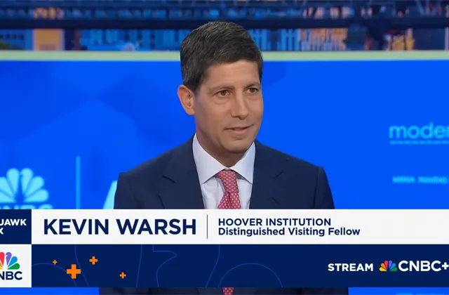 A je to venku: Trump chce v čele Fedu Kevina Warshe