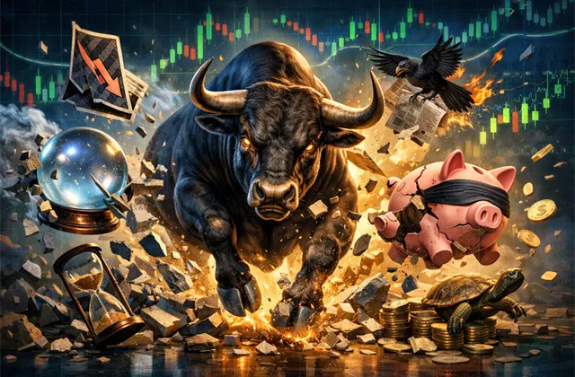 Tři mýty o akciovém trhu rozprášené v jediném grafu