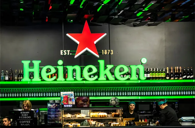 Pivo, Heineken, alkohol - ilustrační foto