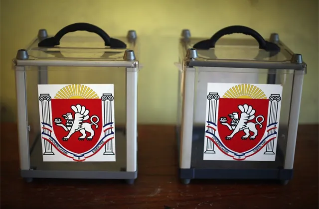 Referendum o Krymu sledujeme on-line