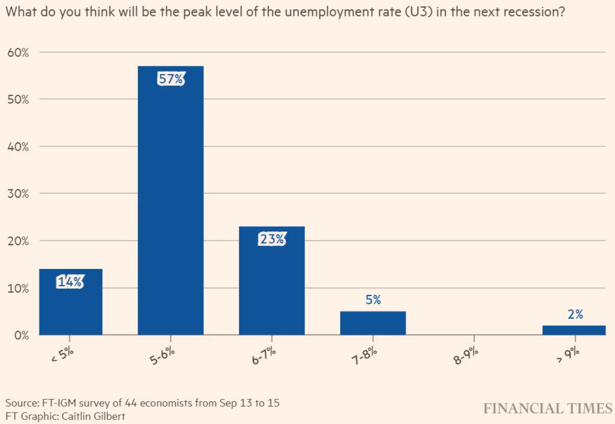 Jaký vrchol míry nezaměstnanosti v USA čekají ekonomové. Ptaly se jich Financial Times