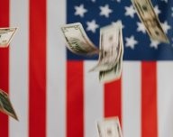 USA a americký dolar - ilustrační foto