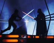 Luke Skywalker a Darth Vader, Hvězdné války, Star Wars - ilustrační foto