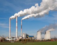 Elektrárna Počerady, ČEZ, energetika, emise - ilustrační foto