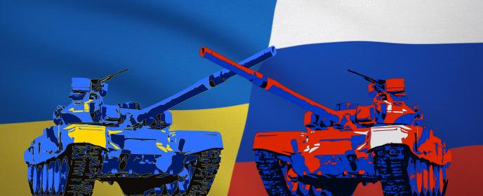 Rusko vs. Ukrajina - ilustrační foto