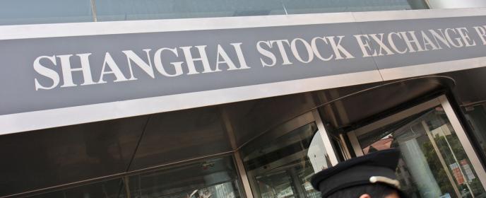 Šanghajská burza, Shanghai Stock Exchange, čínské akcie - ilustrační foto