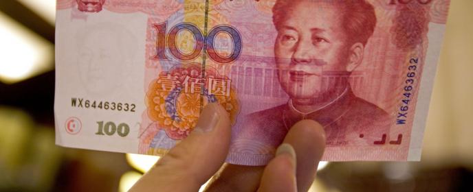 Čínský jüan - ilustrační foto