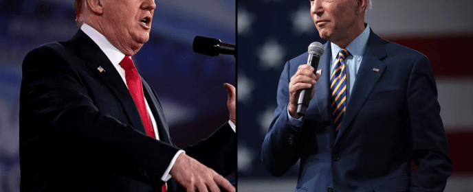Donald Trump vs. Joe Biden - ilustrační foto